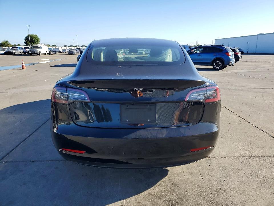 2022 Tesla Model 3 VIN 5YJ3E1EA3NF188298 COPART salvage auction — FRONT END, Ca - Certificate Of Title, sold $3,850 on 2026-07-08 (photo 6)