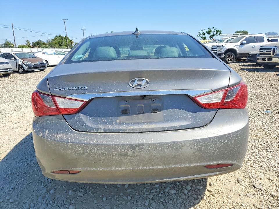 2013 Hyundai Sonata VIN 5NPEB4AC1DH512052 COPART salvage auction — FRONT END, Ca - Salvage Certificate, sold $525 on 2026-07-02 (photo 6)