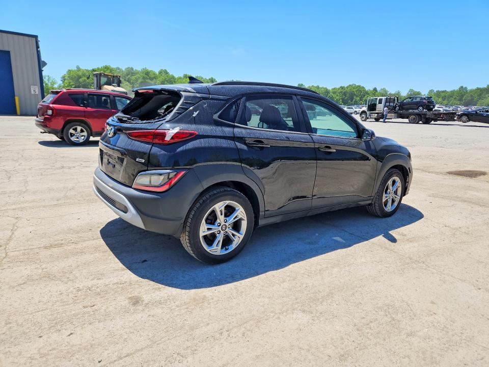 2022 Hyundai Kona VIN KM8K6CAB0NU922384 COPART salvage auction — HAIL, Pa - Certificate Of Salvage, sold $5,300 on 2026-07-16 (photo 3)
