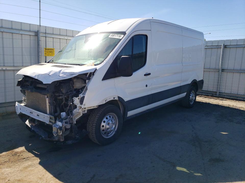 2024 Ford Transit VIN 1FTBR2C85RKA17535 COPART salvage auction — FRONT END, Ak - Bill Of Sale- Salvage, sold $25 on 2026-08-04 (photo 1)