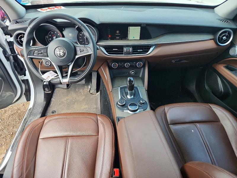 2018 Alfa romeo Stelvio VIN ZASFAKBN3J7B84443 COPART salvage auction — SIDE, MI - CERTIFICATE OF TITLE, sold $700 on 2026-07-21 (photo 8)