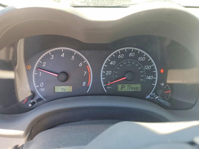 2010 Toyota Corolla VIN 1NXBU4EE4AZ355915 COPART salvage auction — REAR END, Oh - Cert Of Title-Salvage, sold $1,550 on 2026-07-02 (photo 9)