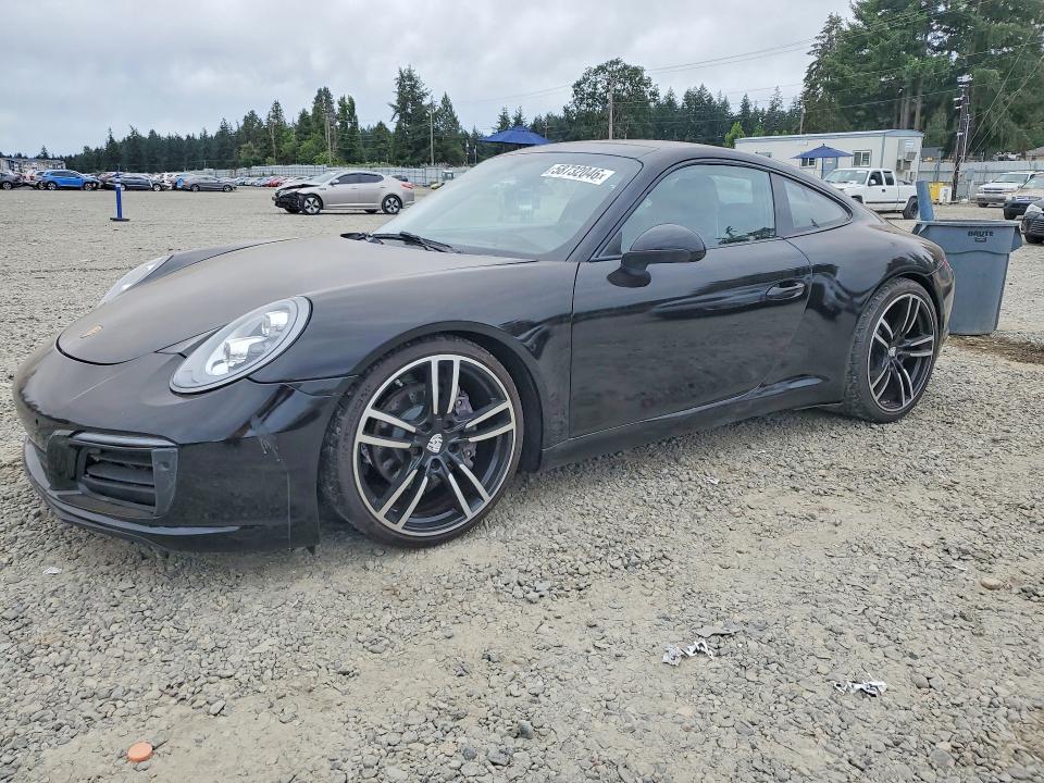 2019 Porsche 911 VIN WP0AA2A97KS104129 COPART salvage auction — MINOR DENT/SCRATCHES, Nj - Cert Of Title-Salvage (P), sold $24,500 on 2026-07-21 (photo 1)