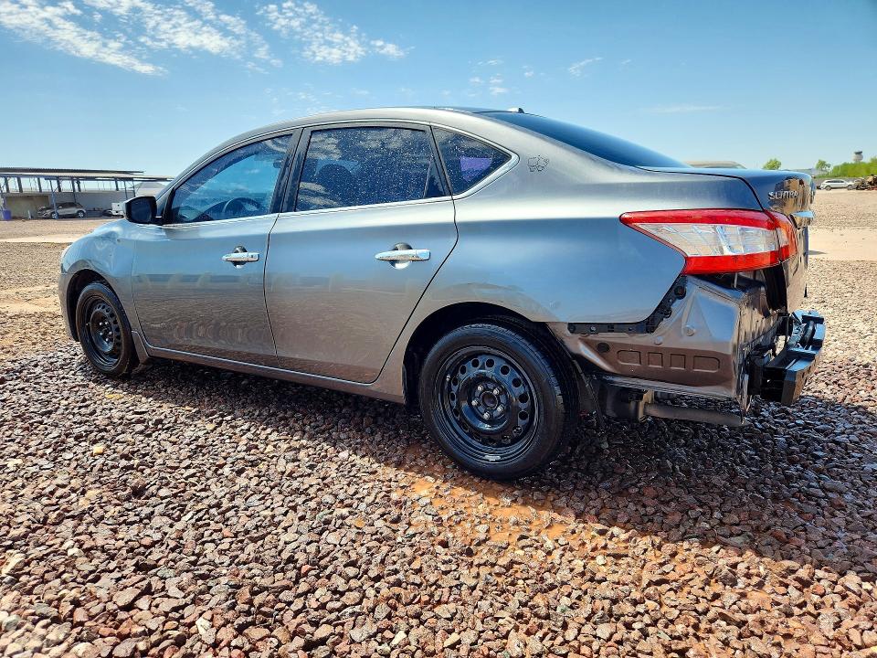 2015 Nissan Sentra VIN 3N1AB7AP8FY239249 COPART salvage auction — SIDE, Az - Cert Of Title - Salvage, sold $775 on 2026-07-02 (photo 2)