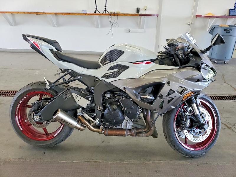 2025 Kawasaki Ninja VIN JKBZXJJ1XSA018122 COPART salvage auction — FRONT END, WA - BILL OF SALE, sold $2,600 on 2026-07-30 (photo 1)