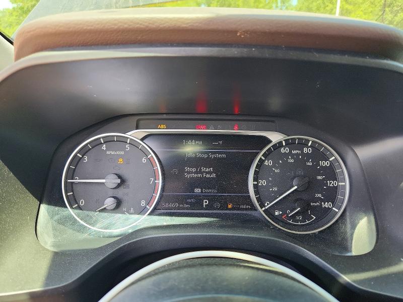 2023 Nissan Rogue VIN JN8BT3BB3PW214914 COPART salvage auction — FRONT END, Ma - Certificate Of Title (P), sold $13,800 on 2026-07-30 (photo 9)