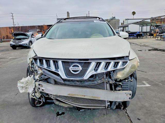 2010 Nissan Murano VIN JN8AZ1MW0AW126697 COPART salvage auction — FRONT END, Ca - Salvage Certificate, sold $975 on 2026-07-15 (photo 5)
