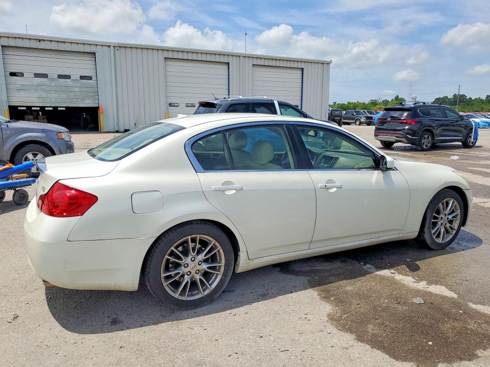 2008 Infiniti G VIN JNKBV61E28M201411 COPART salvage auction — REAR END, Al - Cert Of Title-Salvage Title, sold $725 on 2026-07-30 (photo 3)
