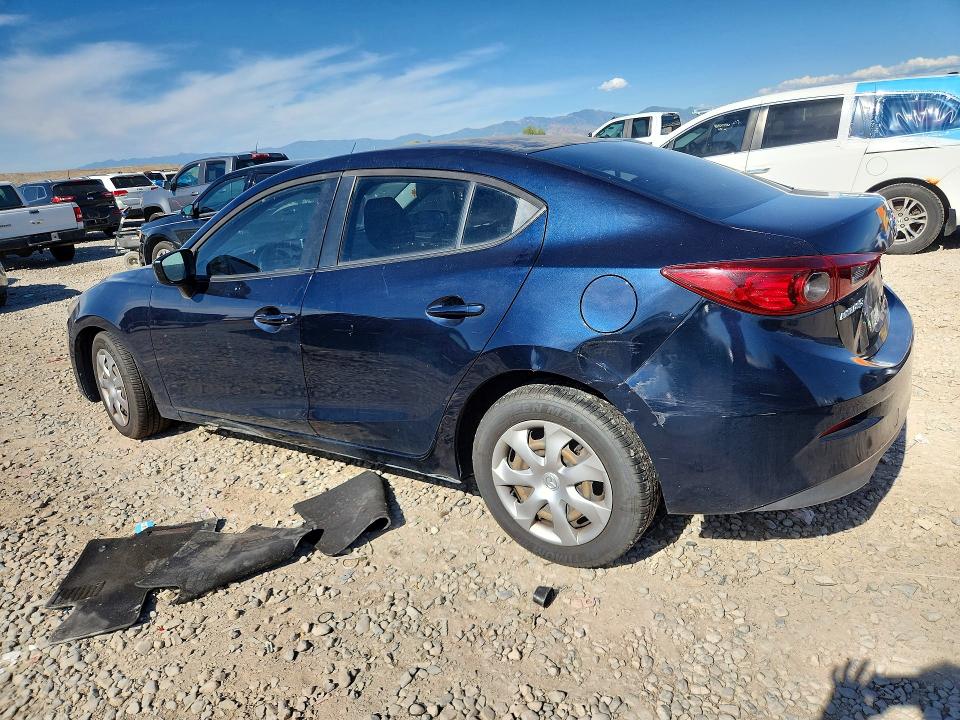 2016 Mazda 3 VIN JM1BM1T75G1307132 COPART salvage auction — FRONT END, Ut - Salvage Certificate, sold $475 on 2026-07-28 (photo 2)