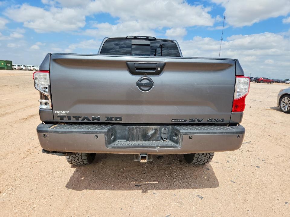 2018 Nissan TITAN VIN 1N6BA1F46JN529458 COPART salvage auction — FRONT END, Tx - Salvage Vehicle Title, sold $7,400 on 2026-07-15 (photo 6)
