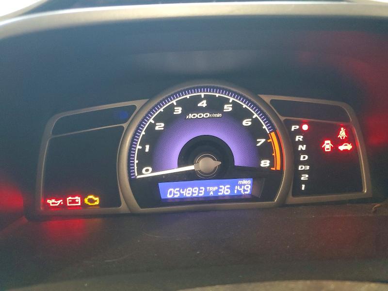 2006 Honda Civic VIN 2HGFA16586H508898 COPART salvage auction — MECHANICAL, Ny - Certificate Of Title, sold $300 on 2026-07-06 (photo 9)