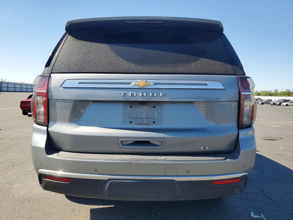 2023 Chevrolet Tahoe VIN 1GNSKNKD9PR141291 COPART salvage auction — FRONT END, Ca - Salvage Certificate, sold $17,600 on 2026-07-09 (photo 6)