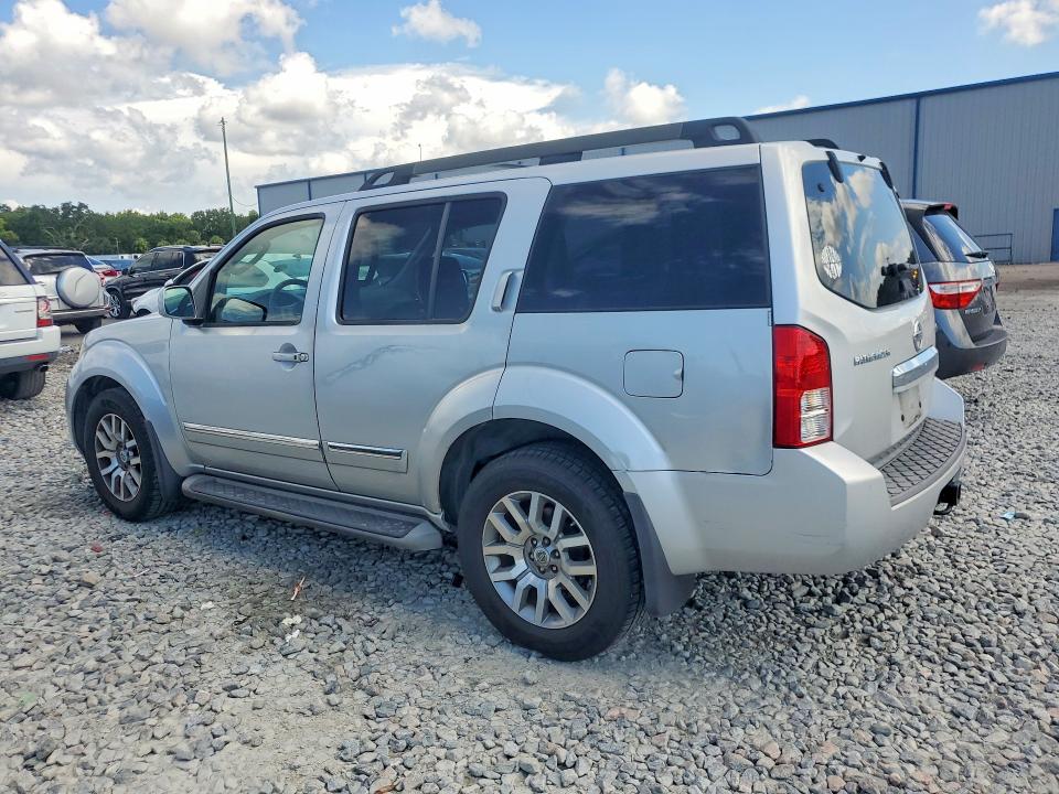 2012 Nissan Pathfinder VIN 5N1AR1NN3CC610249 COPART salvage auction — FRONT END, Fl - Certificate Of Title (P), sold $350 on 2026-07-08 (photo 2)
