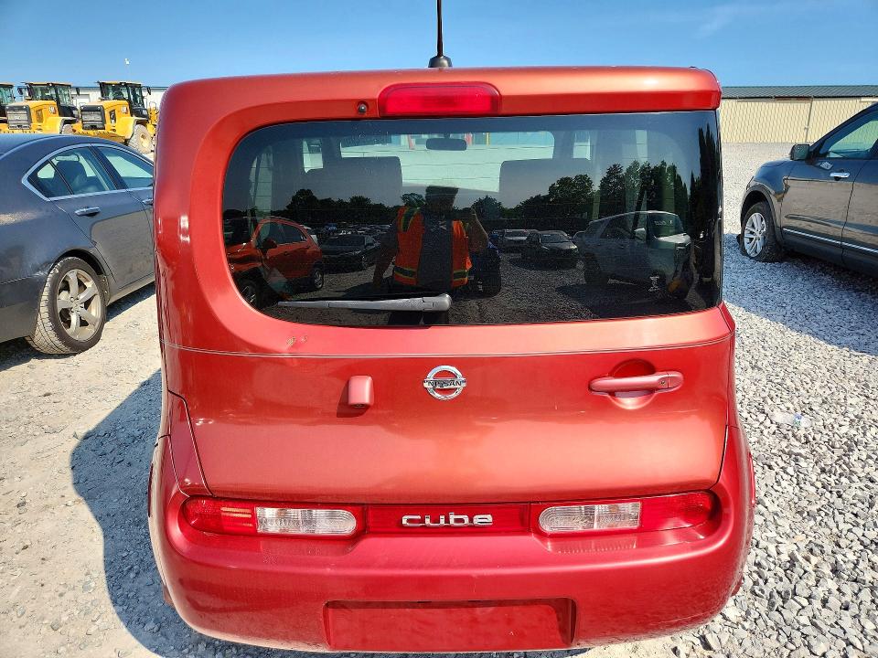 2011 Nissan Cube VIN JN8AZ2KR4BT202900 COPART salvage auction — FRONT END, Tn - Salvage Certificate, sold $525 on 2026-07-16 (photo 6)