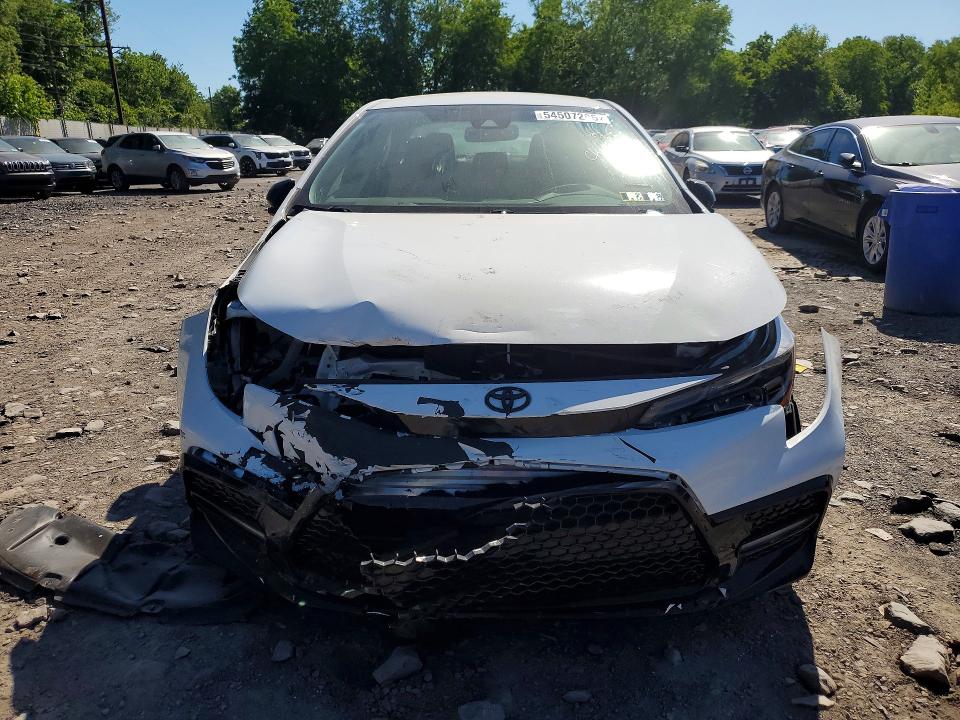 2021 Toyota VIN 5YFS4MCE4MP060290 COPART salvage auction — FRONT END, Pa - Certificate Of Salvage, sold $700 on 2026-07-27 (photo 5)