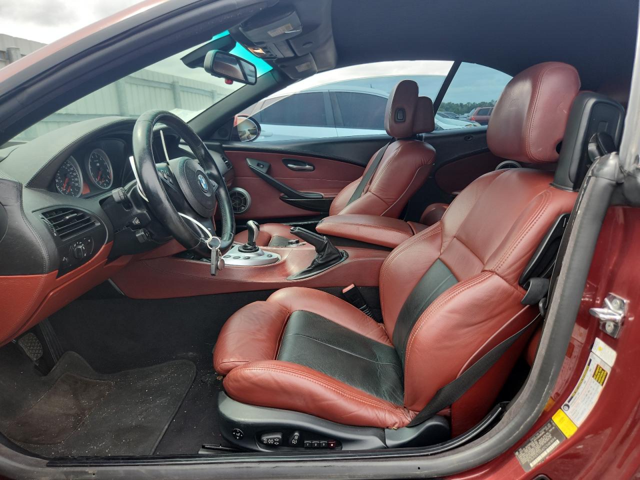 2007 BMW 650 VIN WBAEK13567CN81894 COPART salvage auction — Rear End, FL - CERTIFICATE OF TITLE, sold $3,000 on 2026-07-02 (photo 7)