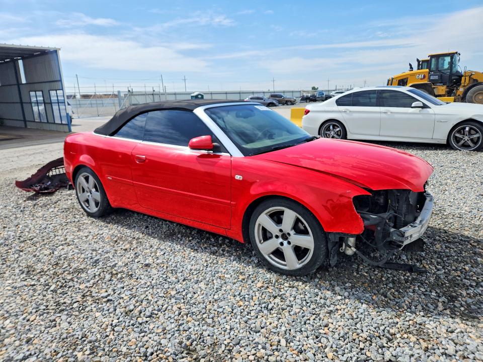 2007 Audi A4 VIN WAUEH48H47K014222 COPART salvage auction — FRONT END, Co - Public - Salvage Title, sold $325 on 2026-07-02 (photo 4)