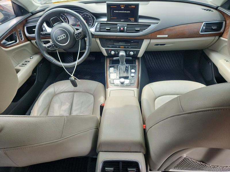 2016 Audi A7 VIN WAUWGAFC3GN025451 COPART salvage auction — MECHANICAL, Wv - Certificate Of Title (P), sold $5,700 on 2026-07-28 (photo 8)