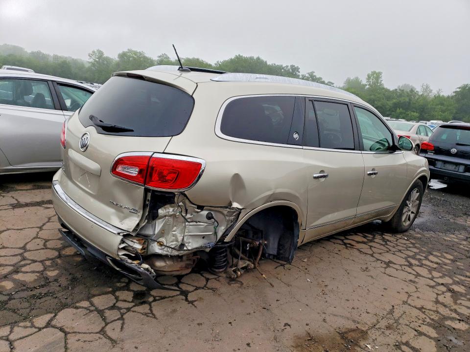 2014 Buick Enclave VIN 5GAKVBKD8EJ288312 COPART salvage auction — REAR END, Ct - Cert Of Title-Salvage, sold $1,900 on 2026-07-02 (photo 3)