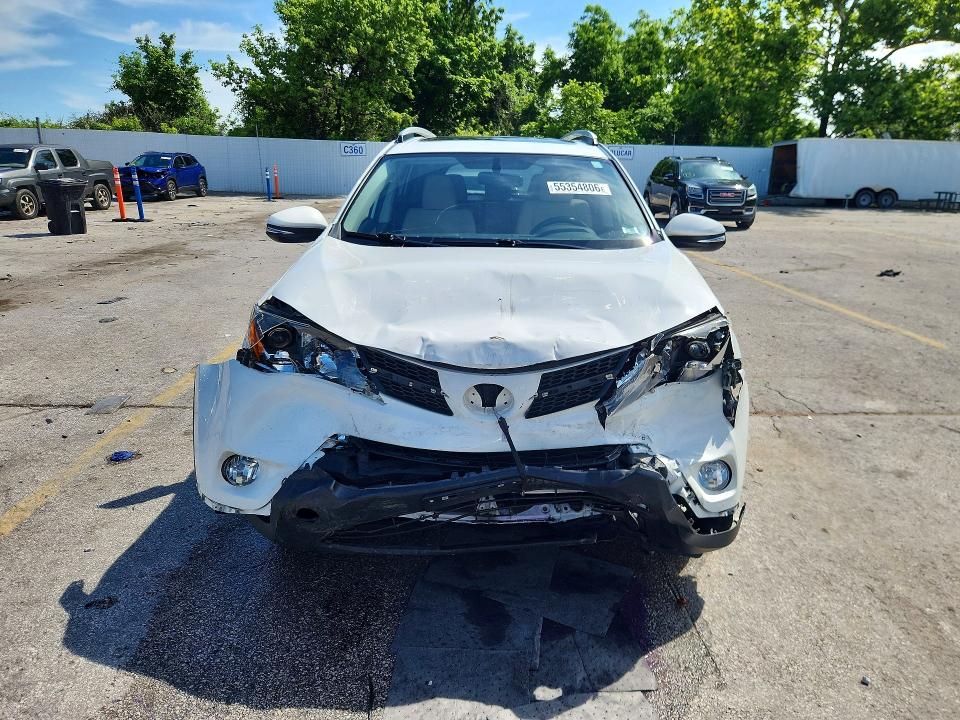 2014 Toyota Rav 4 VIN JTMRFREV7ED087555 COPART salvage auction — FRONT END, Il - Salvage Certificate, sold $4,450 on 2026-07-17 (photo 5)