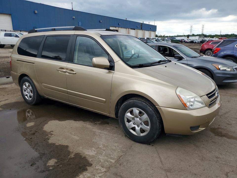 2006 Kia SEDONA VIN KNDMB233X66056966 COPART salvage auction — FRONT END, Mi - Cert Of Title-Salvage Vehicle, sold $625 on 2026-07-28 (photo 4)