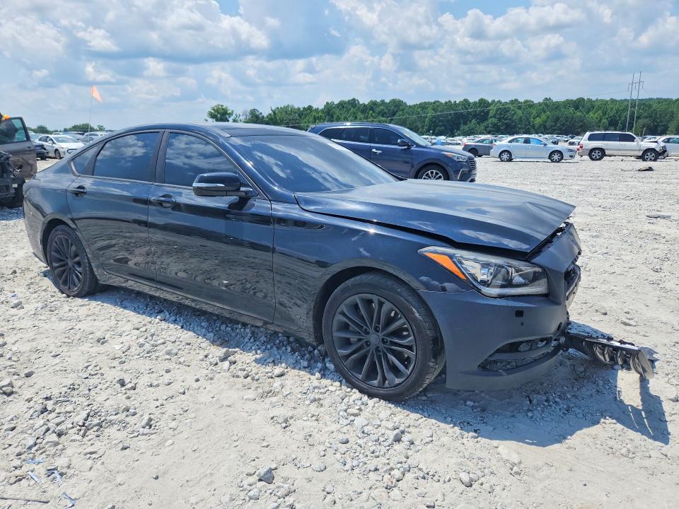 2015 Hyundai Genesis VIN KMHGN4JE6FU017920 COPART salvage auction — FRONT END, Ga - Cert Of Title-Salvage Court Or, sold $1,850 on 2026-07-08 (photo 4)