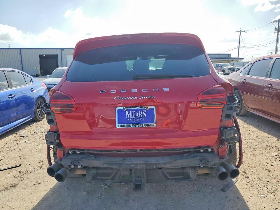 2017 Porsche VIN WP1AC2A27HLA92126 COPART salvage auction — FRONT END, Tx - Salvage Vehicle Title, sold $3,250 on 2026-07-16 (photo 6)