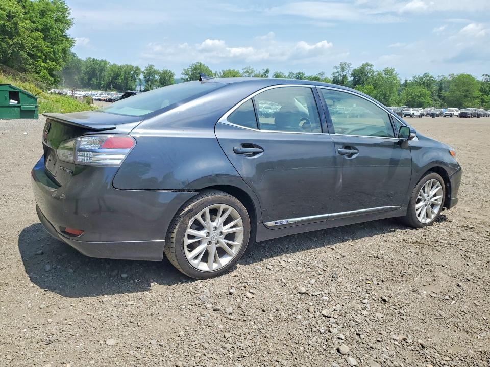 2010 Lexus Hs 250h VIN JTHBB1BA0A2013995 COPART salvage auction — SIDE, NY - MV-907A SALVAGE CERTIFICATE, sold $450 on 2026-07-09 (photo 3)