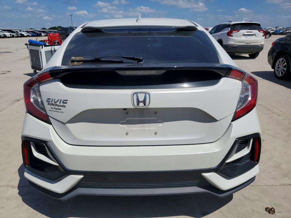 2021 Honda Civic VIN SHHFK7H66MU228662 COPART salvage auction — UNDERCARRIAGE, Tx - Salvage Vehicle Title, sold $4,850 on 2026-07-09 (photo 6)