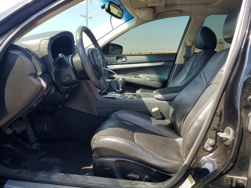 2013 Infiniti G VIN JN1CV6AP2DM305031 COPART salvage auction — FRONT END, Ca - Salvage Certificate, sold $2,000 on 2026-07-16 (photo 7)
