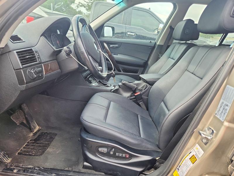 2008 BMW X3 VIN WBXPC93448WJ21537 COPART salvage auction — FRONT END, Oh - Cert Of Title-Salvage, sold $1,050 on 2026-07-08 (photo 7)
