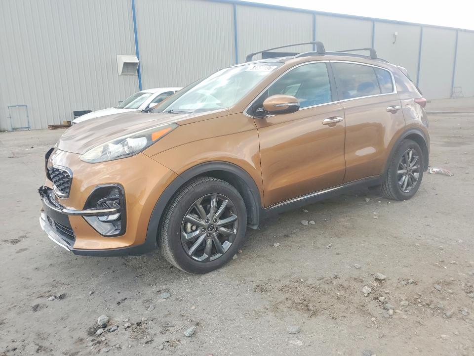 2020 Kia Sportage VIN KNDP63AC8L7666641 COPART salvage auction — REAR END, Fl - Cert Of Title Slvg Rebuildable, sold $3,000 on 2026-07-20 (photo 1)