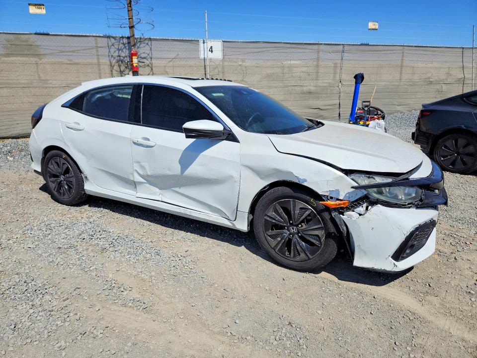 2019 Honda Civic VIN SHHFK7H60KU403758 COPART salvage auction — FRONT END, Ca - Salvage Certificate, sold $4,600 on 2026-07-24 (photo 4)