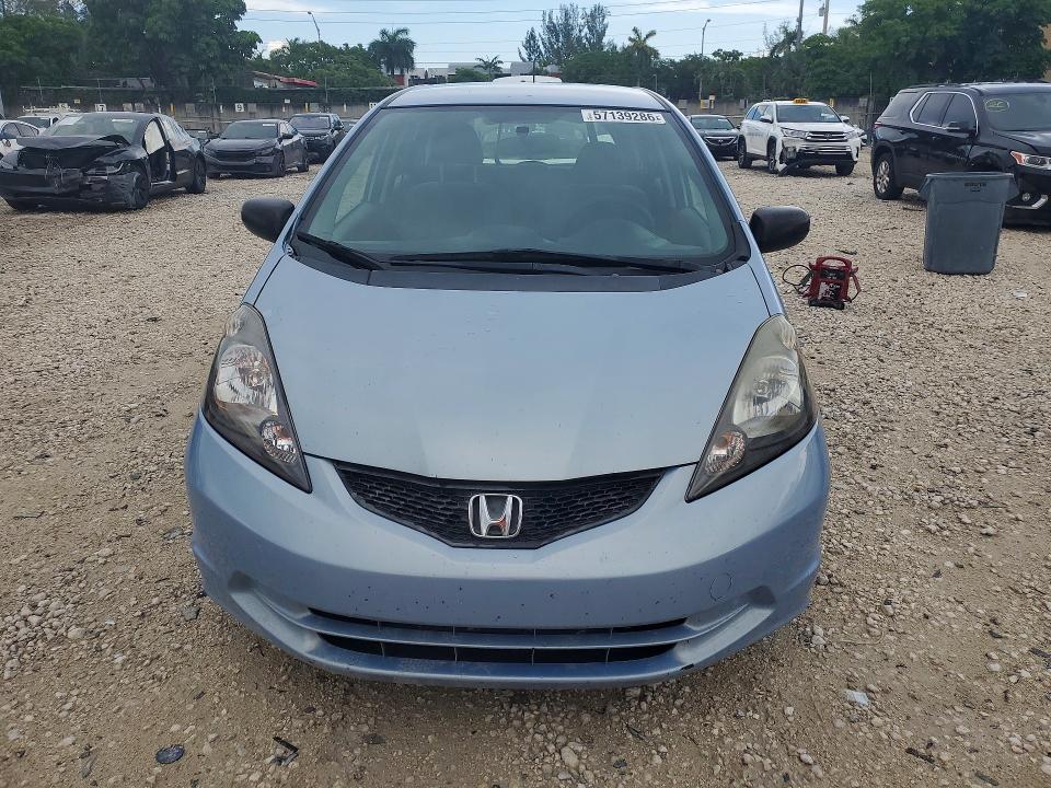 2010 Honda Fit VIN JHMGE8H23AC033433 COPART salvage auction — REAR END, Fl - Cert Of Title Slvg Rebuildable, sold $1,050 on 2026-07-02 (photo 5)
