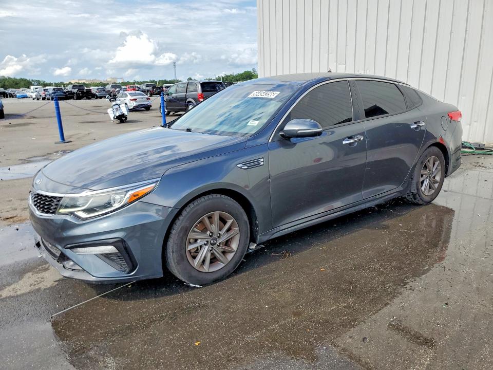 2020 Kia Optima VIN 5XXGT4L39LG436593 COPART salvage auction — FRONT END, Fl - Certificate Of Title, sold $2,350 on 2026-07-09 (photo 1)