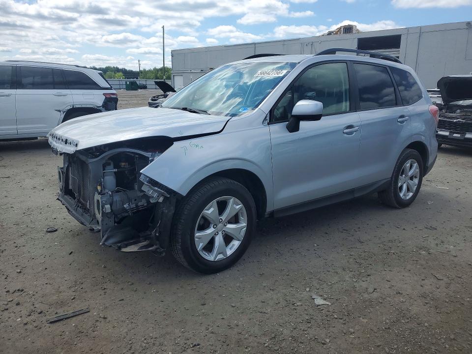 2014 Subaru Forester VIN JF2SJAEC2EH474234 COPART salvage auction — FRONT END, Va - Cert Of Title - Salvage, sold $550 on 2026-07-02 (photo 1)