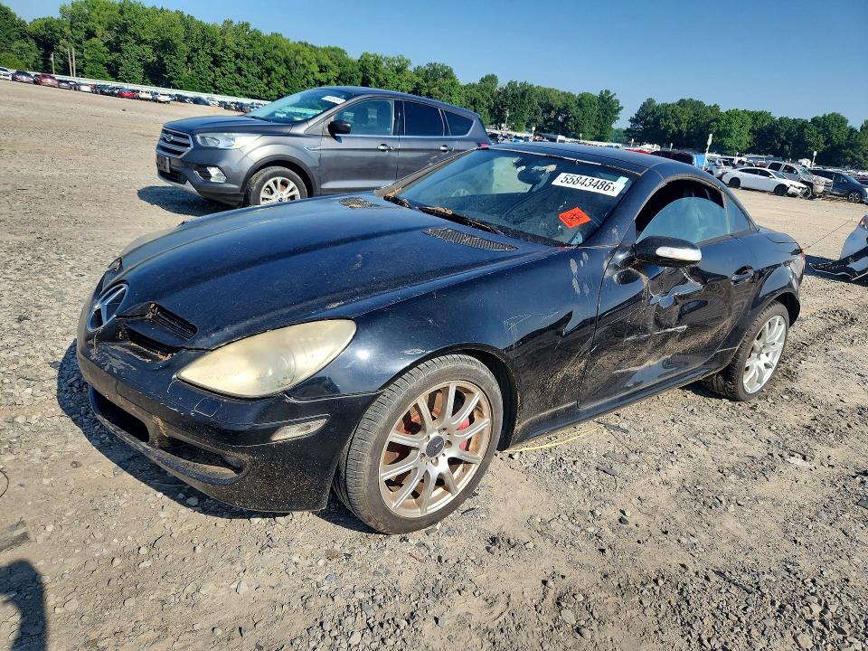 2006 Mercedes-benz Slk-class VIN WDBWK56F36F114026 COPART salvage auction — MECHANICAL, Ar - Cert Of Title-Salvage, sold $450 on 2026-07-08 (photo 1)