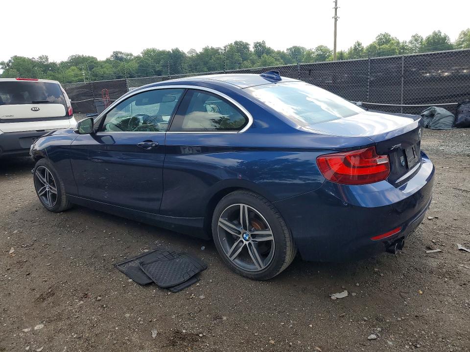2017 BMW 2er VIN WBA2H9C36HV642553 COPART salvage auction — FRONT END, Md - Cert Of Salvage > 75% Damage, sold $4,300 on 2026-07-14 (photo 2)