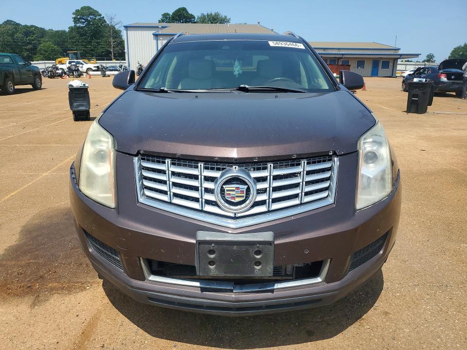 2015 Cadillac Srx VIN 3GYFNBE36FS623922 COPART salvage auction — FRONT END, Tx - Certificate Of Title, sold $350 on 2026-07-23 (photo 5)