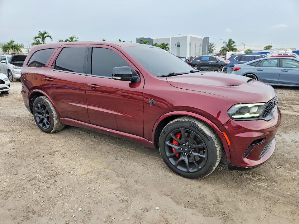 2021 Dodge Durango VIN 1C4SDJH93MC606015 COPART salvage auction — FRONT END, Fl - Cert Of Title-Rebuilt, sold $16,000 on 2026-07-02 (photo 4)