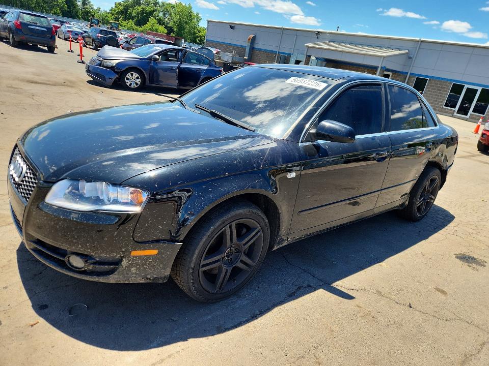 2007 Audi A4 VIN WAUDF78E67A271381 COPART salvage auction — REAR END, Ct - Cert Of Title-Salvage, sold $450 on 2026-07-10 (photo 1)