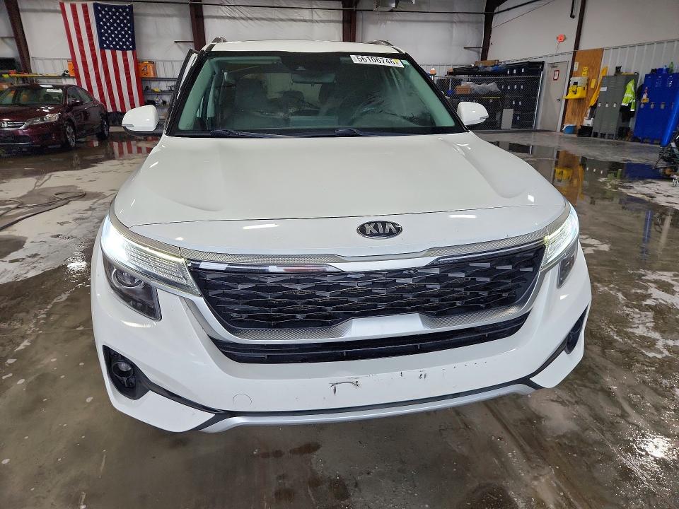 2021 Kia VIN KNDERCAA3M7167227 COPART salvage auction — SIDE, Il - Salvage Certificate, sold $2,900 on 2026-07-20 (photo 5)