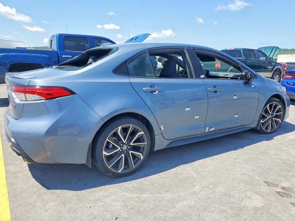 2022 Toyota VIN JTDS4MCEXN3506453 COPART salvage auction — VANDALISM, Ok - Cert Of Title-Salvage, sold $8,100 on 2026-07-29 (photo 3)