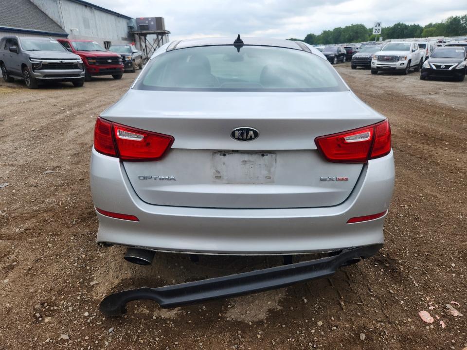 2015 Kia VIN 5XXGN4A79FG493185 COPART salvage auction — FRONT END, Mi - Certificate Of Title, sold $1,300 on 2026-07-22 (photo 6)