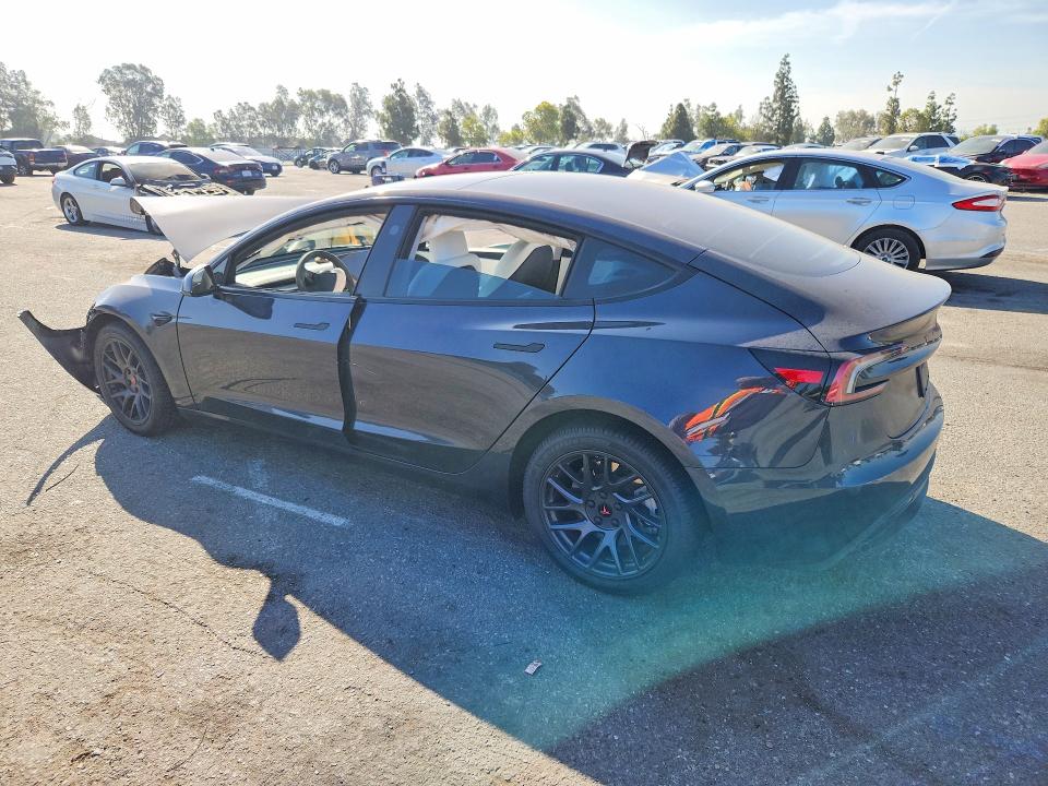 2024 Tesla Model 3 VIN 5YJ3E1EB5RF832382 COPART salvage auction — FRONT END, CA - SALVAGE CERTIFICATE, sold $6,300 on 2026-07-21 (photo 2)
