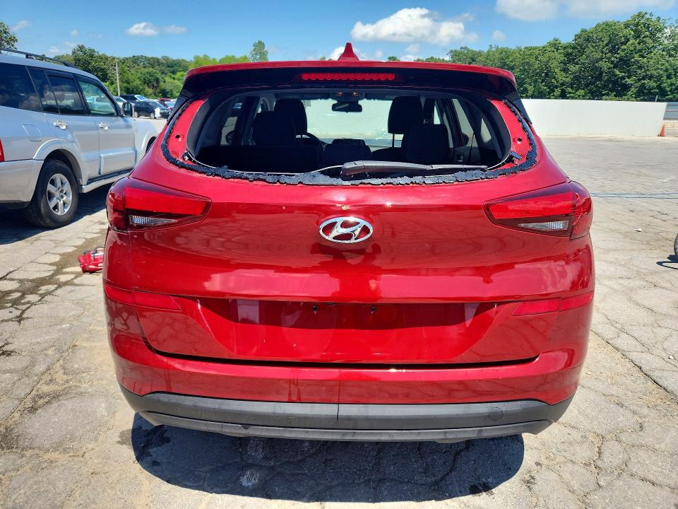 2021 Hyundai Tucson VIN KM8J23A46MU325568 COPART salvage auction — HAIL, MO - SALVAGE CERTIFICATE OF TITLE, sold $6,100 on 2026-07-29 (photo 6)