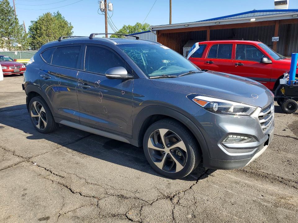 2017 Hyundai Tucson VIN KM8J3CA23HU424561 COPART salvage auction — REAR END, Id - Salvage Certificate Of Title, sold $3,550 on 2026-07-16 (photo 4)