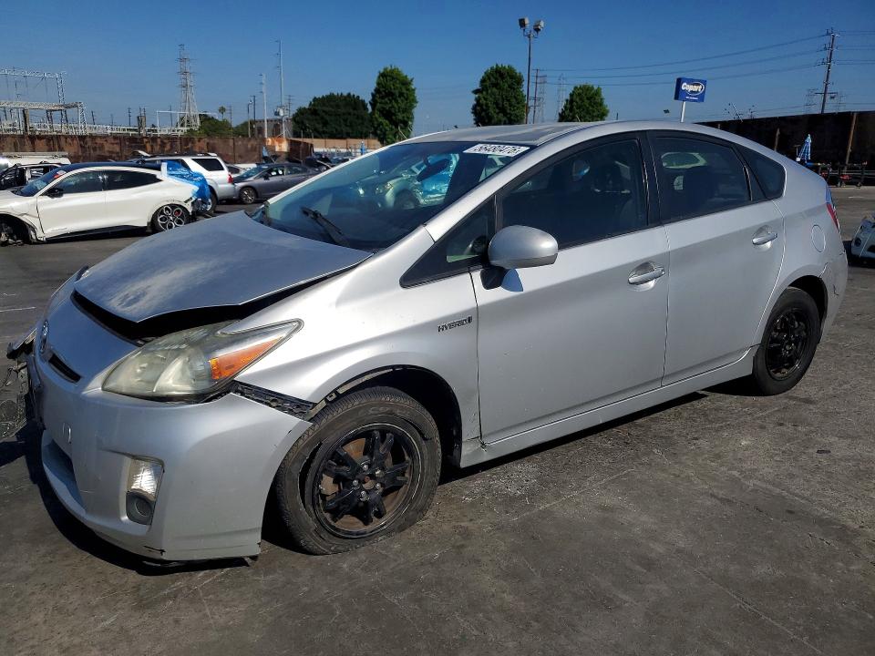 2011 Toyota Prius VIN JTDKN3DU6B1414843 COPART salvage auction — FRONT END, CA - SALVAGE CERTIFICATE, sold $550 on 2026-07-31 (photo 1)
