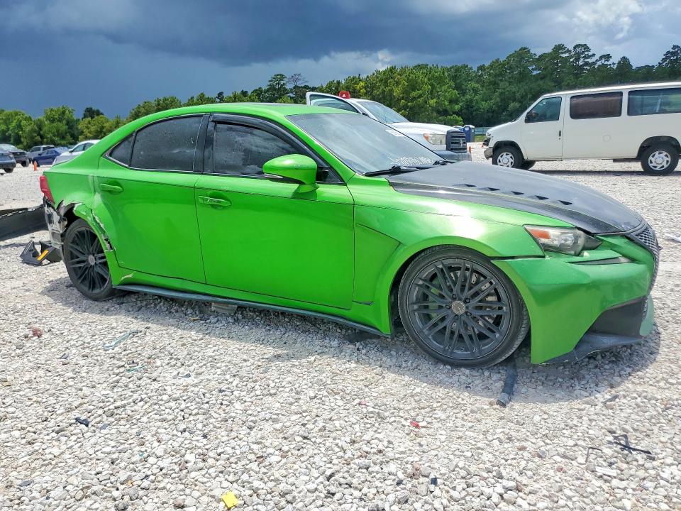 2014 Lexus Is 350 VIN JTHBE1D22E5013515 COPART salvage auction — REAR END, Tx - Certificate Of Title, sold $150 on 2026-07-24 (photo 4)