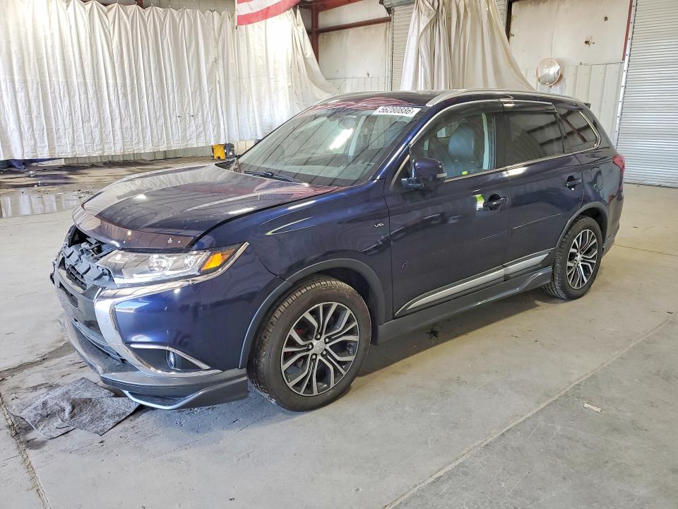 2018 Mitsubishi VIN JA4JZ4AX5JZ010737 COPART salvage auction — FRONT END, Ny - Mv-907A Salvage Certificate, sold $4,400 on 2026-07-20 (photo 1)